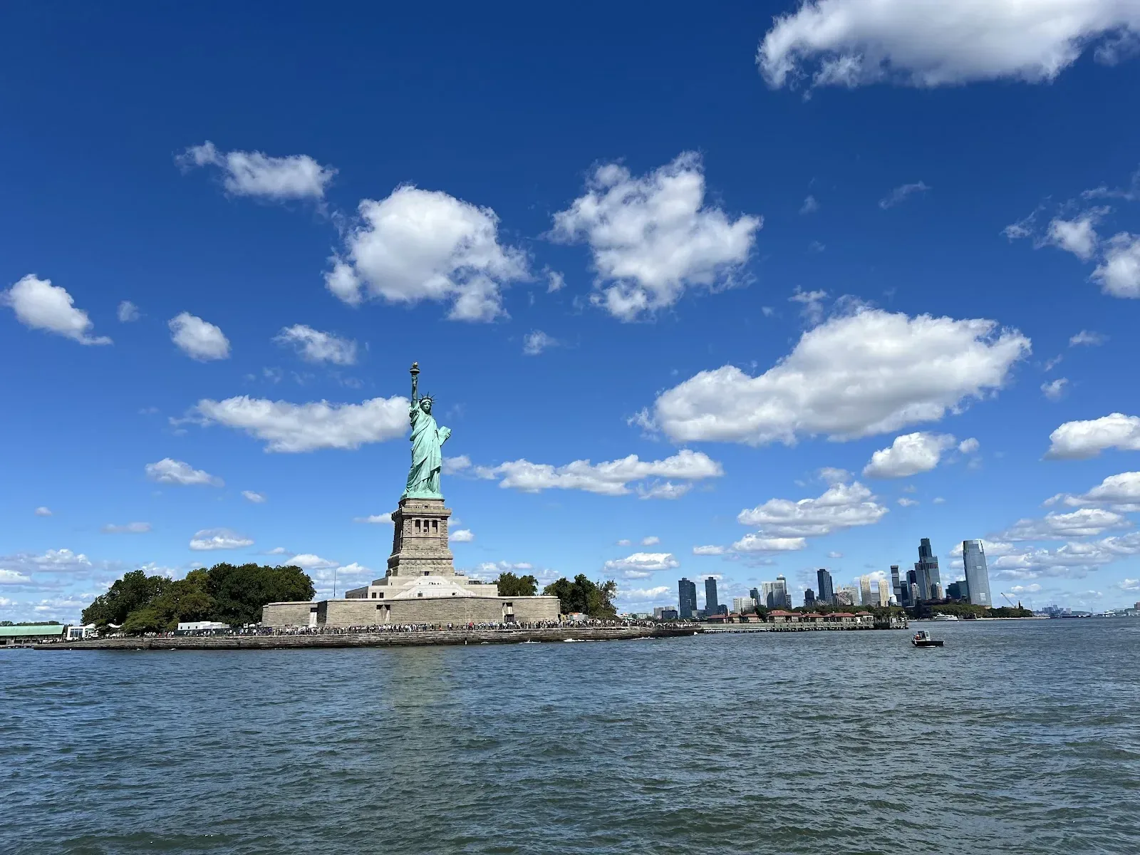 Classic Harbor Line deck and skyline