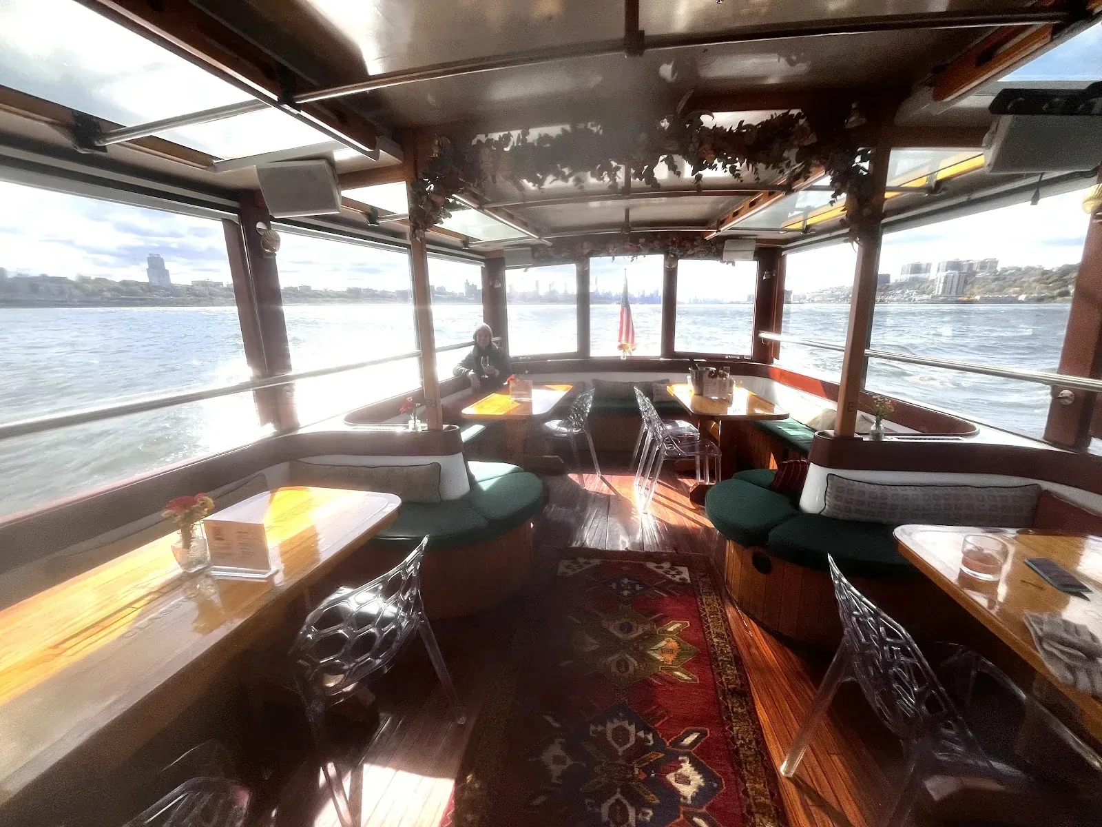 Classic Harbor Line evening aboard