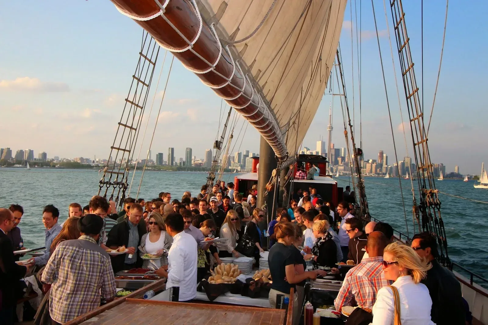 Great Lakes Schooner Company vessel in Toronto harbour